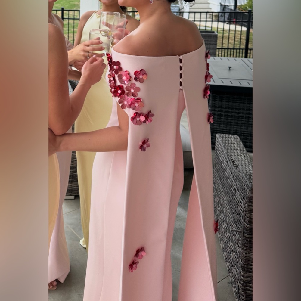 Safiyaa Elegant Pink Floral Women's Dress